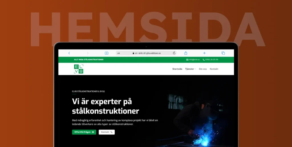 Varför en professionell hemsida är viktig för byggföretag stålkonstruktioner